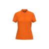 Polo piqué manches courtes femme
