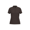 Polo piqué manches courtes femme
