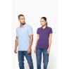 Polo piqué manches courtes femme