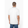 Polo piqué bicolore homme