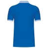Polo piqué bicolore homme