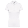 Polo jersey manches courtes femme