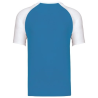 Baseball   T-shirt bicolore manches courtes