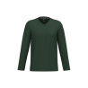 T-shirt col V manches longues homme