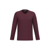 T-shirt col V manches longues homme