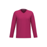 T-shirt col V manches longues homme