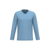 T-shirt col V manches longues homme