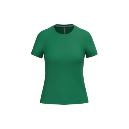 T-shirt col rond manches courtes femme