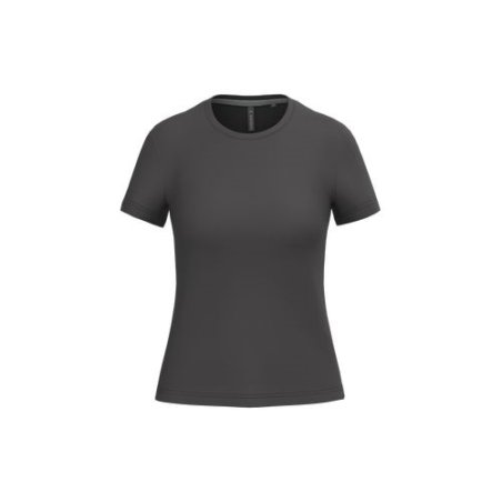 T-shirt col rond manches courtes femme