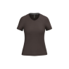 T-shirt col V manches courtes femme