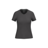 T-shirt col V manches courtes femme