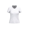 T-shirt col V manches courtes femme