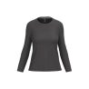 T-shirt col rond manches longues femme