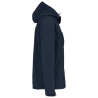 Veste softshell à capuche amovible homme