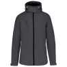Veste softshell à capuche amovible femme