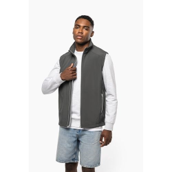 Bodywarmer softshell 2 couches homme