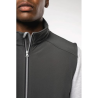 Bodywarmer softshell 2 couches homme
