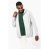 Sweat-shirt zippé capuche unisexe