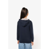 Sweat-shirt zippé capuche enfant