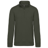 Sweat-shirt col zippé homme