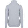 Sweat-shirt col zippé homme