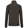 Sweat-shirt col zippé homme