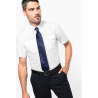 Chemise pilote manches courtes homme