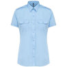 Chemise pilote manches courtes femme