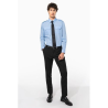 Chemise pilote manches longues homme