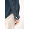 Chemise denim manches longues femme