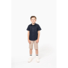 Chemise popeline manches courtes enfant