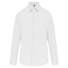 Chemise coton / élasthanne manches longues homme