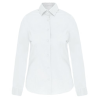 Chemise coton / élasthanne manches longues femme