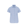 Chemise coton / élasthanne manches courtes femme