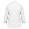 Chemise popeline polycoton manches 3/4 entretien facile femme