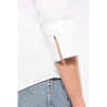 Chemise popeline polycoton manches 3/4 entretien facile femme