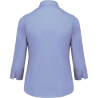Chemise popeline polycoton manches 3/4 entretien facile femme
