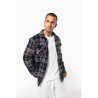 Surchemise à carreaux doublée sherpa homme