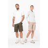 Bermuda léger multipoches homme