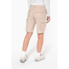 Bermuda léger multipoches femme