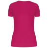 T-shirt de sport manches courtes col v femme