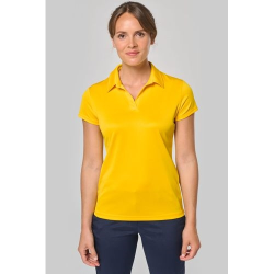 Polo sport manches courtes femme