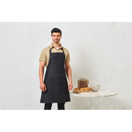 Tablier à bavette "Denim"