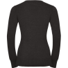 Pullover femme col v
