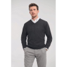 Pullover homme col v