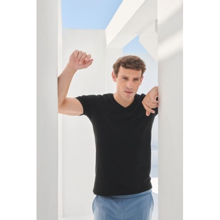 T-shirt homme col v Feel Good