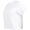T-shirt court coupe carrée femme