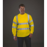 T-shirt haute visibilité manches longues