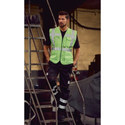 Gilet multifonction haute visibilité