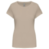 T-shirt col rond manches courtes femme